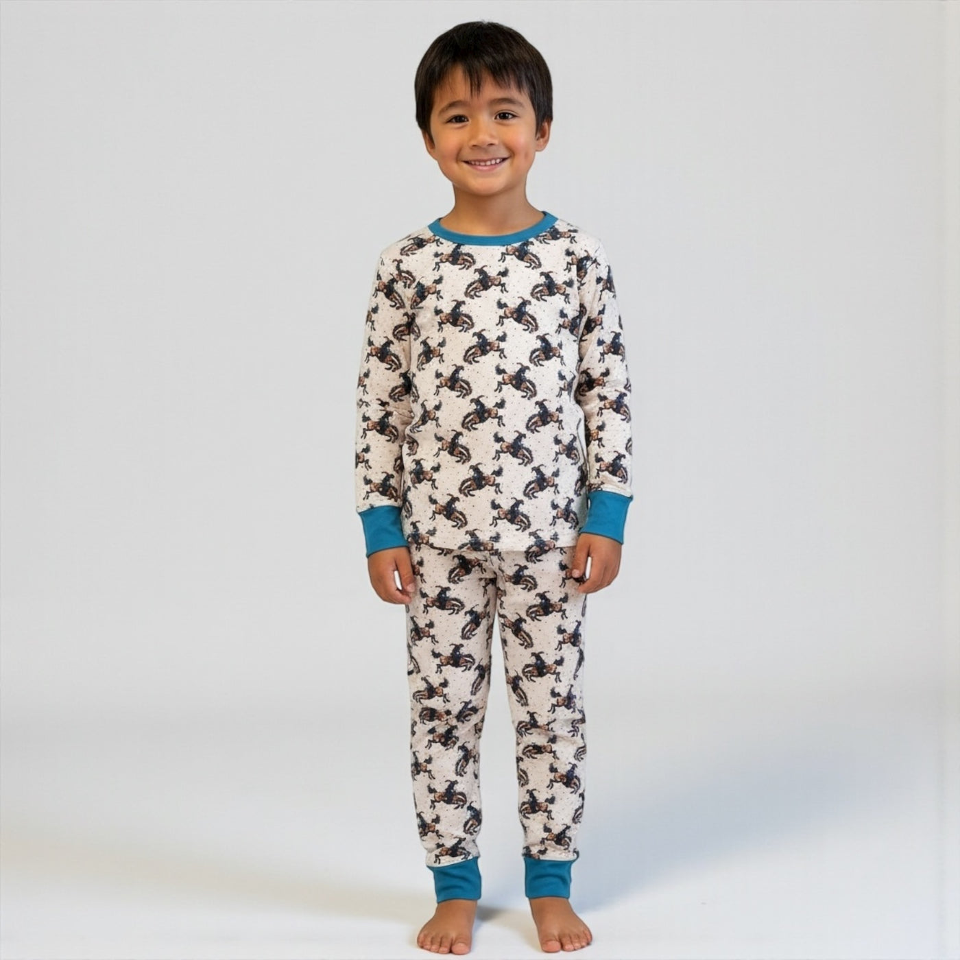 Rodeo Long Sleeve Two-Piece PJ's