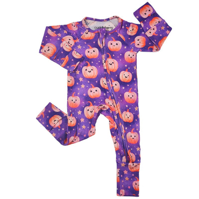 Pumpkin Stardust Bamboo Zipper Sleeper