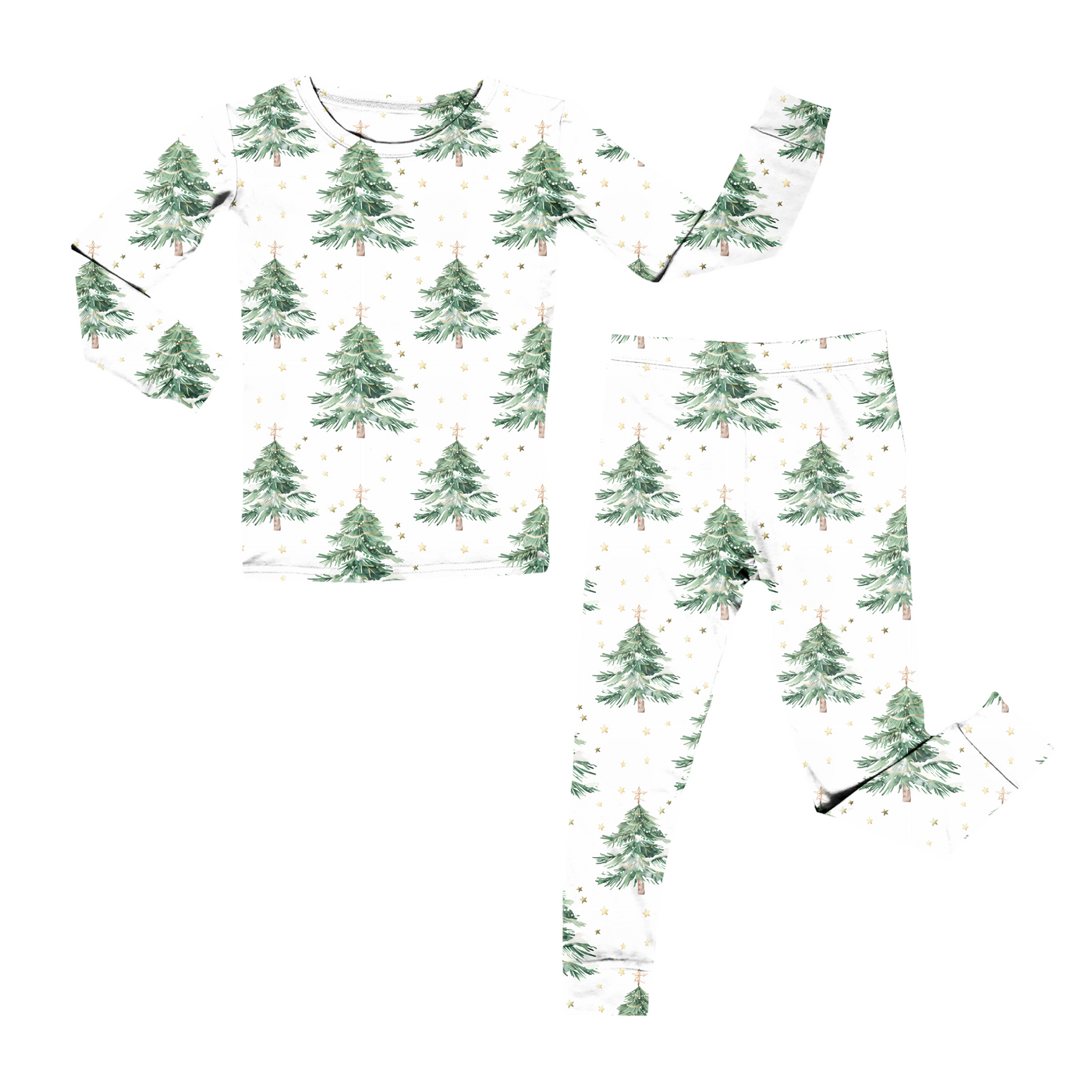 Christmas Tree- Two-Piece Pajamas ** SHIPS EARLY DECEMBER**