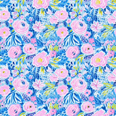 Painted Peonies- Zipper Sleeper **SHIPS EARLY DECEMBER**