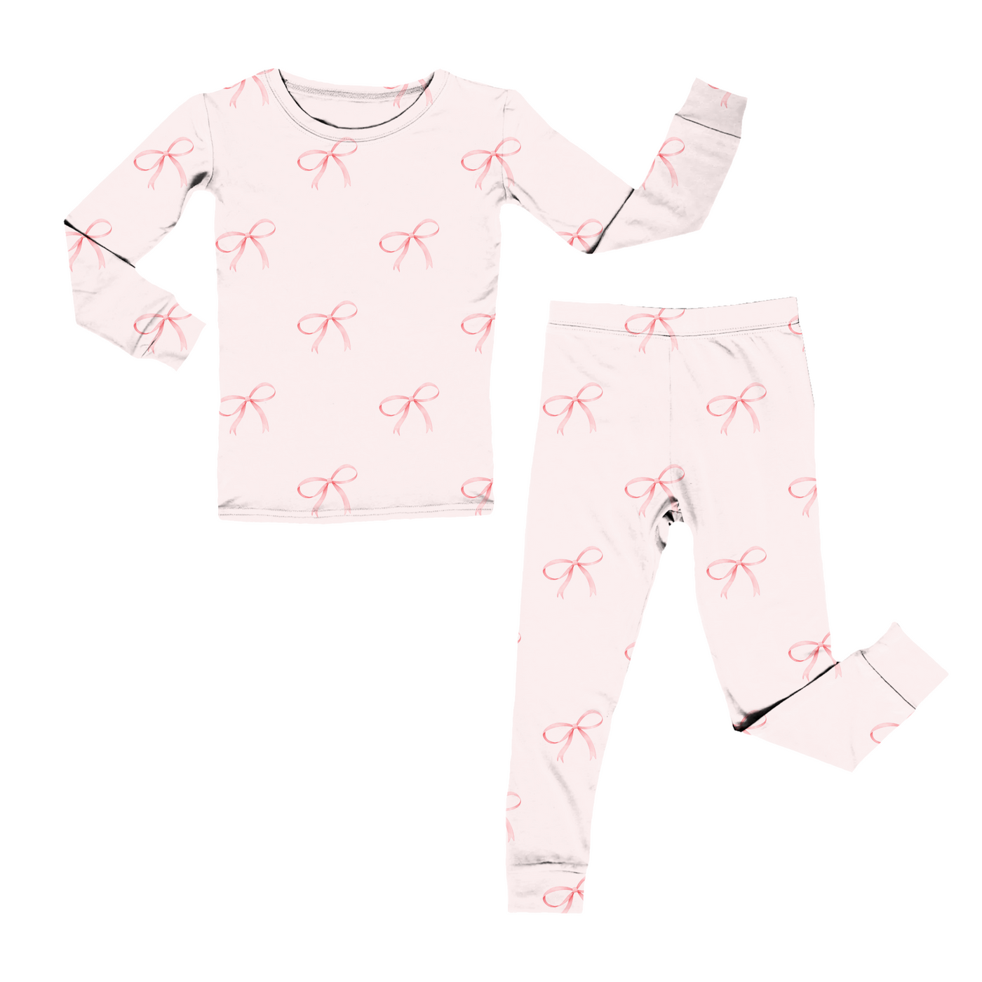 Coquette Bows- Two-Piece Pajamas ** SHIPS MID DECEMBER**