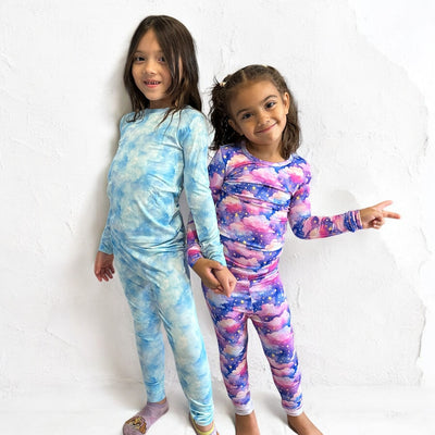 Cotton Candy Clouds- Two-Piece Pajamas