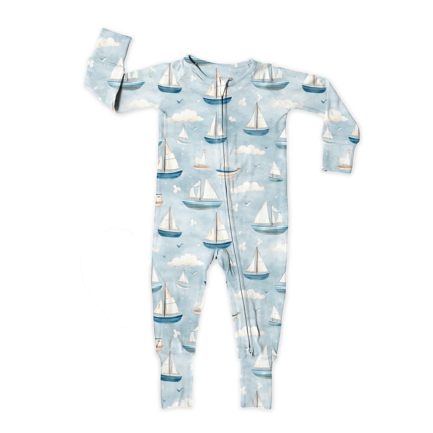 Sailboat- Zipper Sleeper **SHIPS EARLY DECEMBER**