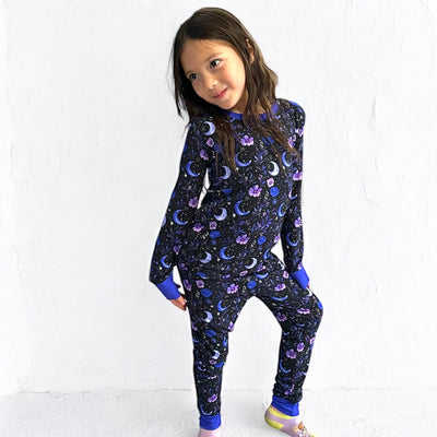 Purple Moonbeam- Two-Piece Pajamas