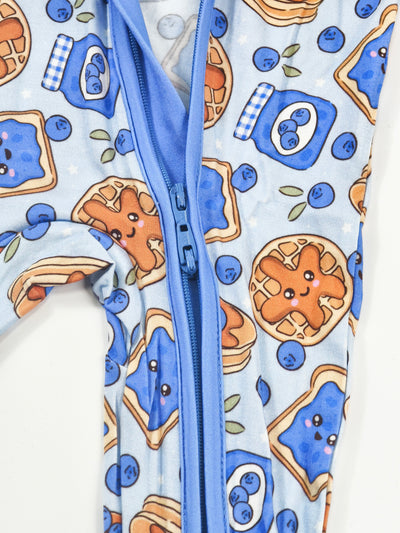 Blueberry Jam Bamboo Zipper Sleeper