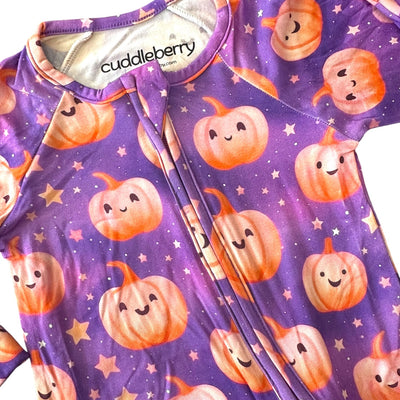 Pumpkin Stardust Bamboo Zipper Sleeper