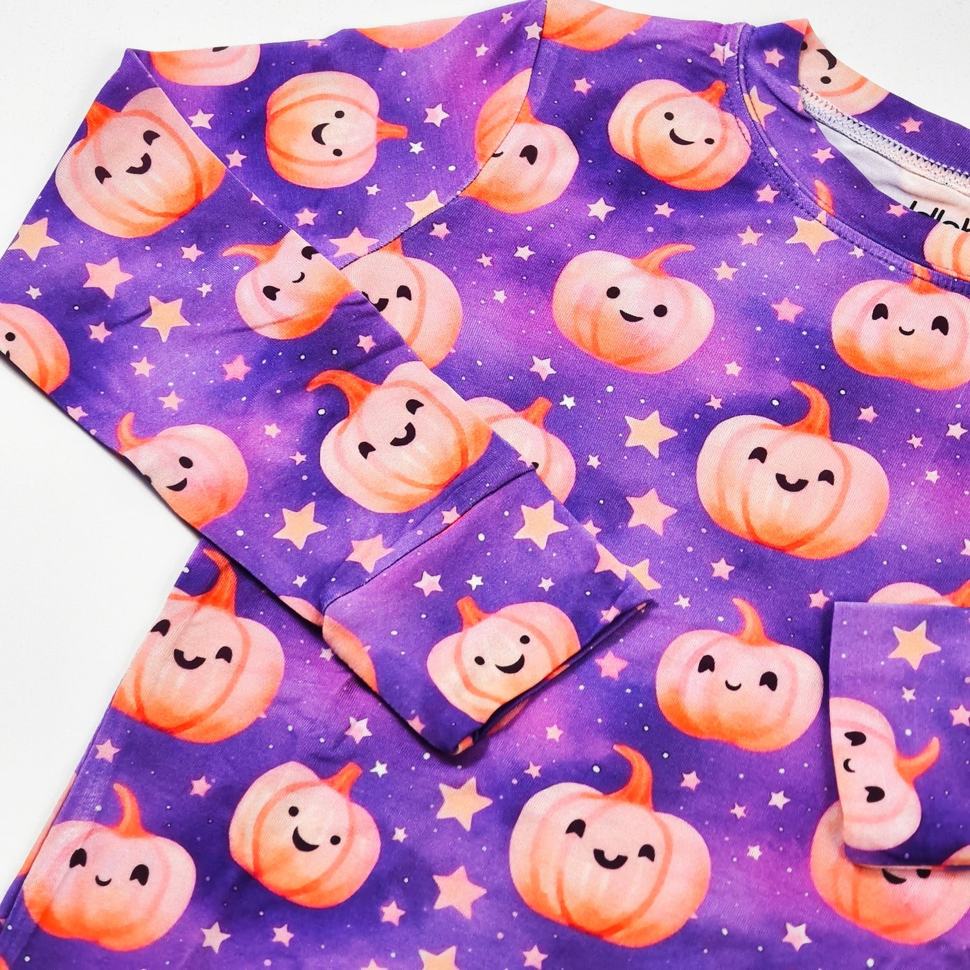 Pumpkin Stardust Long Sleeve Two-Piece PJ's