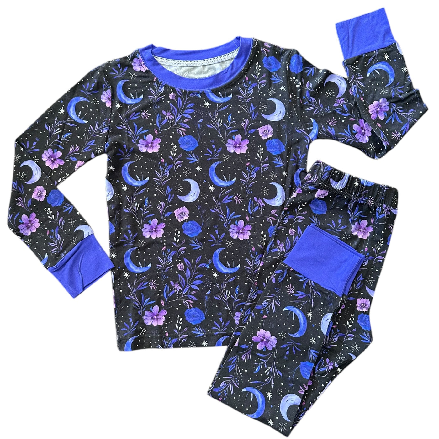 Purple Moonbeam- Two-Piece Pajamas