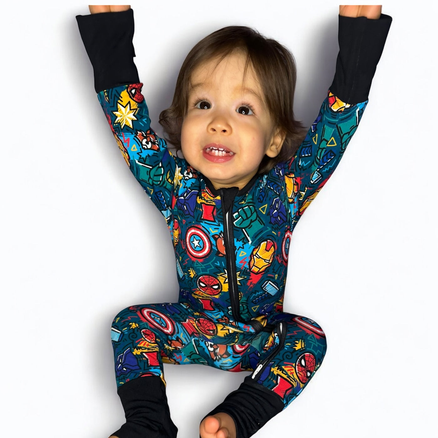 Superhero- Zipper Sleeper