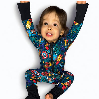 Superhero- Zipper Sleeper