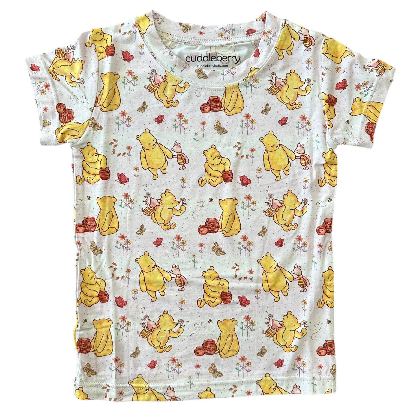 Classic Pooh- Short Sleeve Two-Piece PJ's