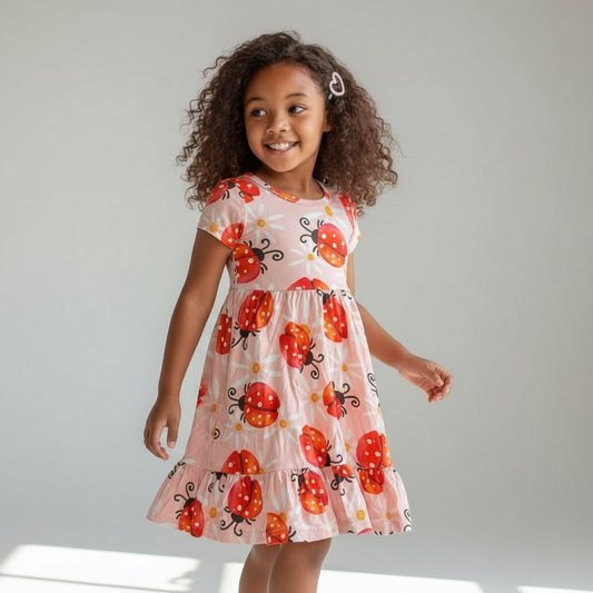 Little Ladybug Bamboo Dress