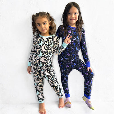 Purple Moonbeam- Two-Piece Pajamas