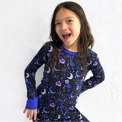 Purple Moonbeam- Two-Piece Pajamas