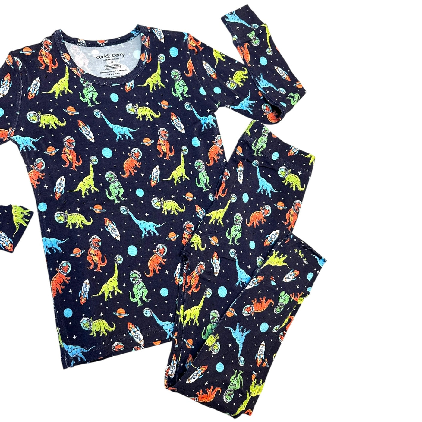 Space Dinos- Two-Piece Pajamas