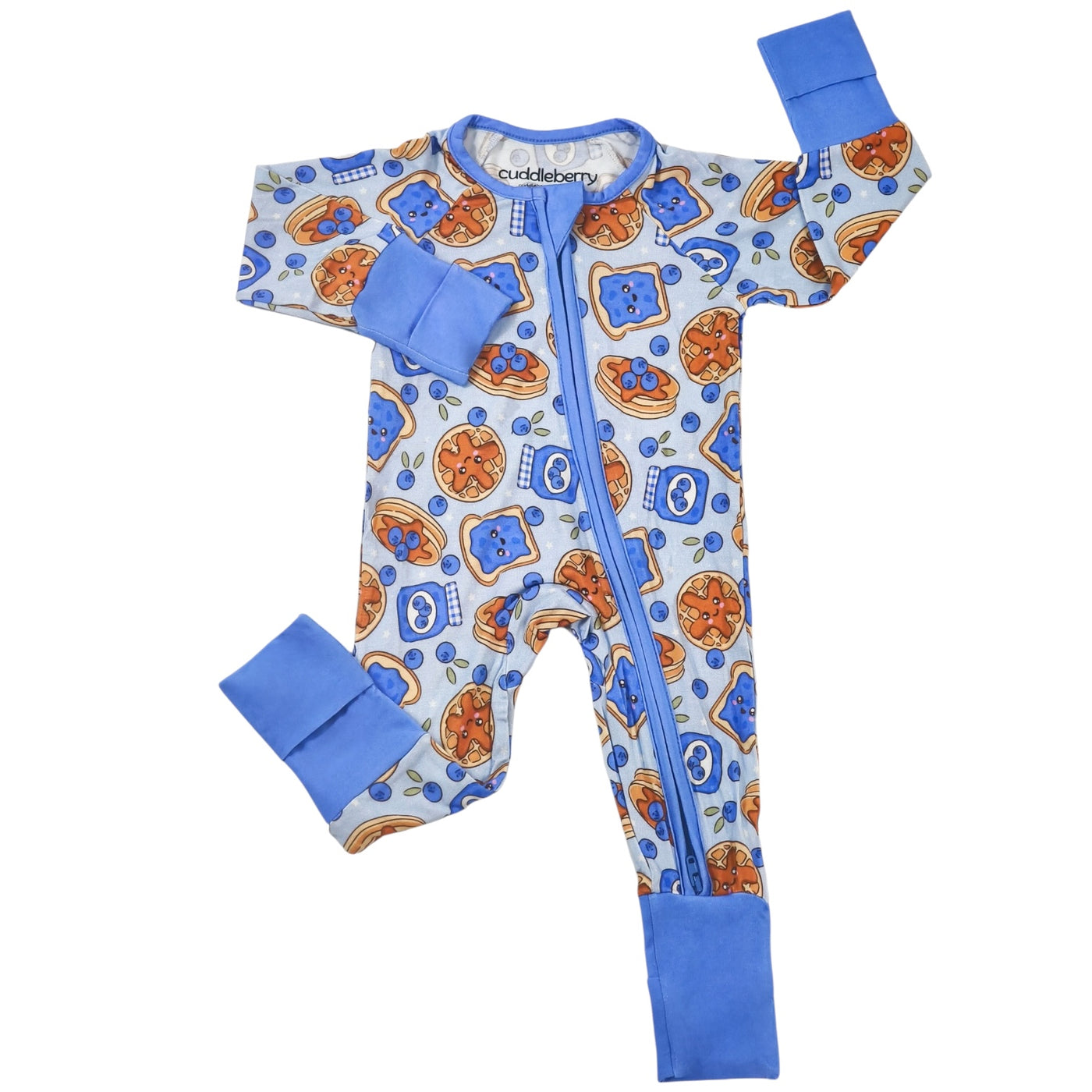 Blueberry Jam Bamboo Zipper Sleeper