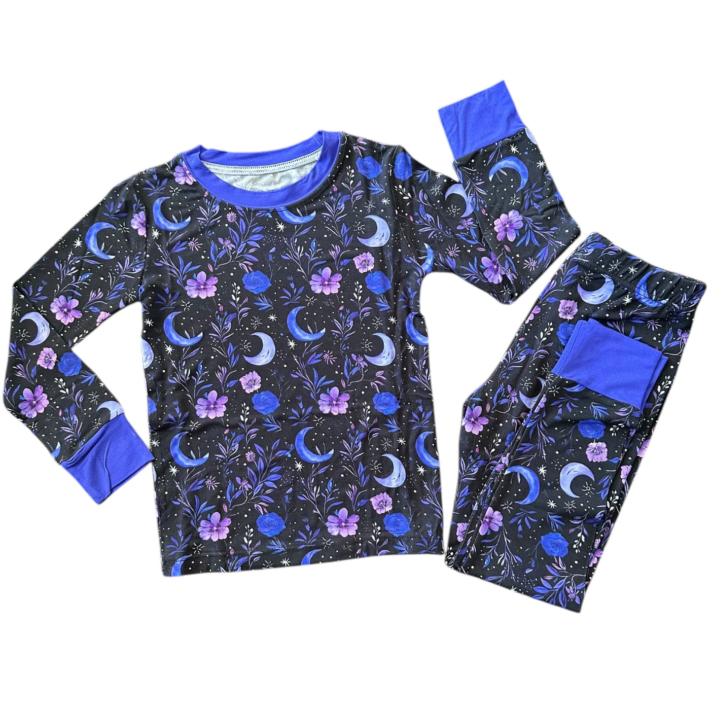 Purple Moonbeam- Two-Piece Pajamas