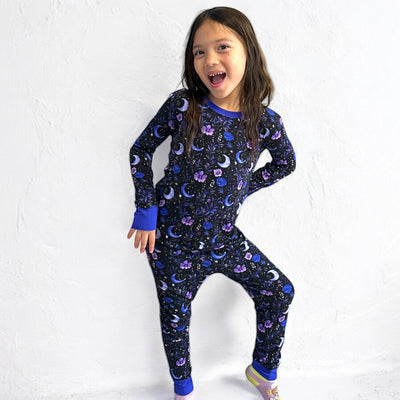 Purple Moonbeam- Two-Piece Pajamas