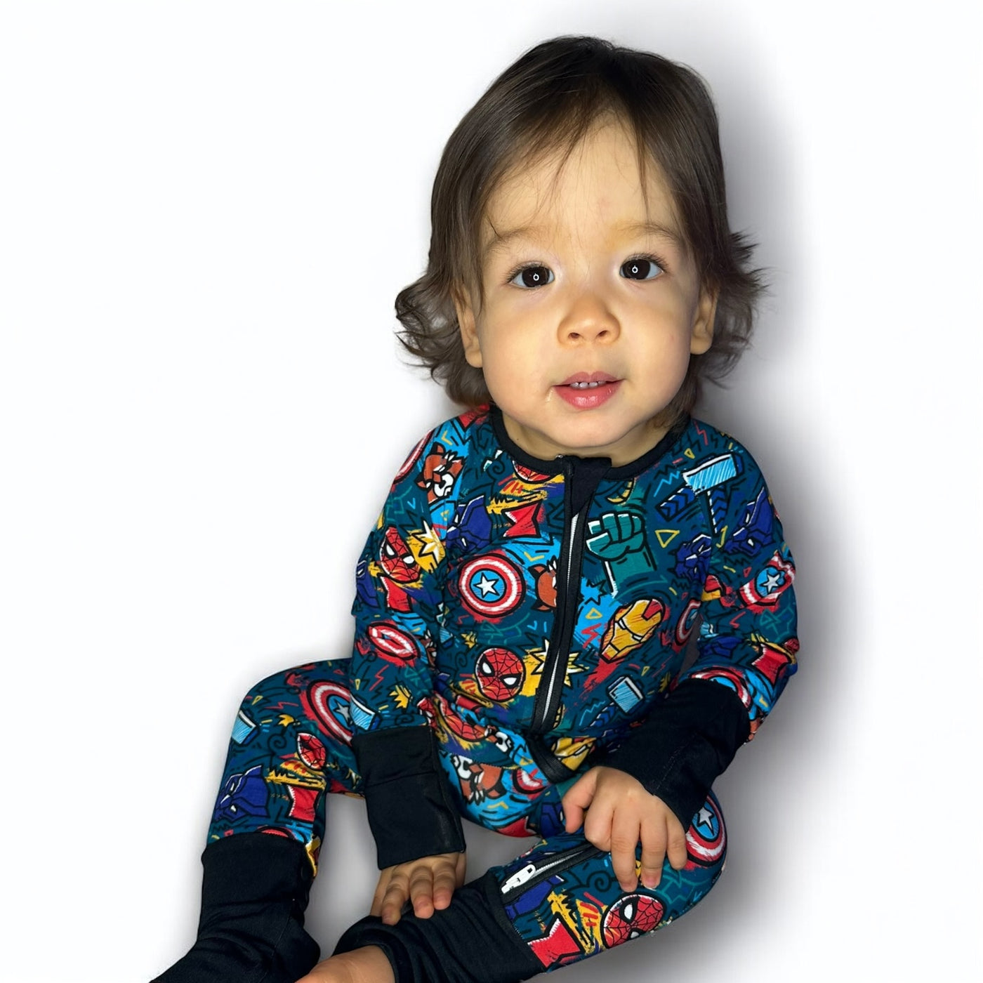 Superhero- Zipper Sleeper