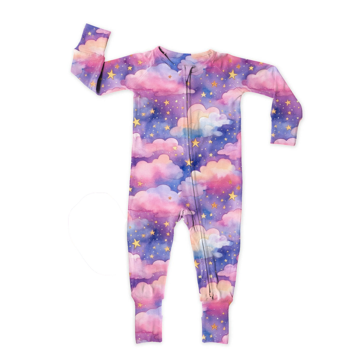 Cotton Candy Clouds- Zipper Sleeper **SHIPS EARLY DECEMBER**