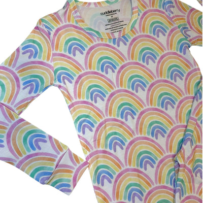 Watercolor Rainbow- Two-Piece Pajamas