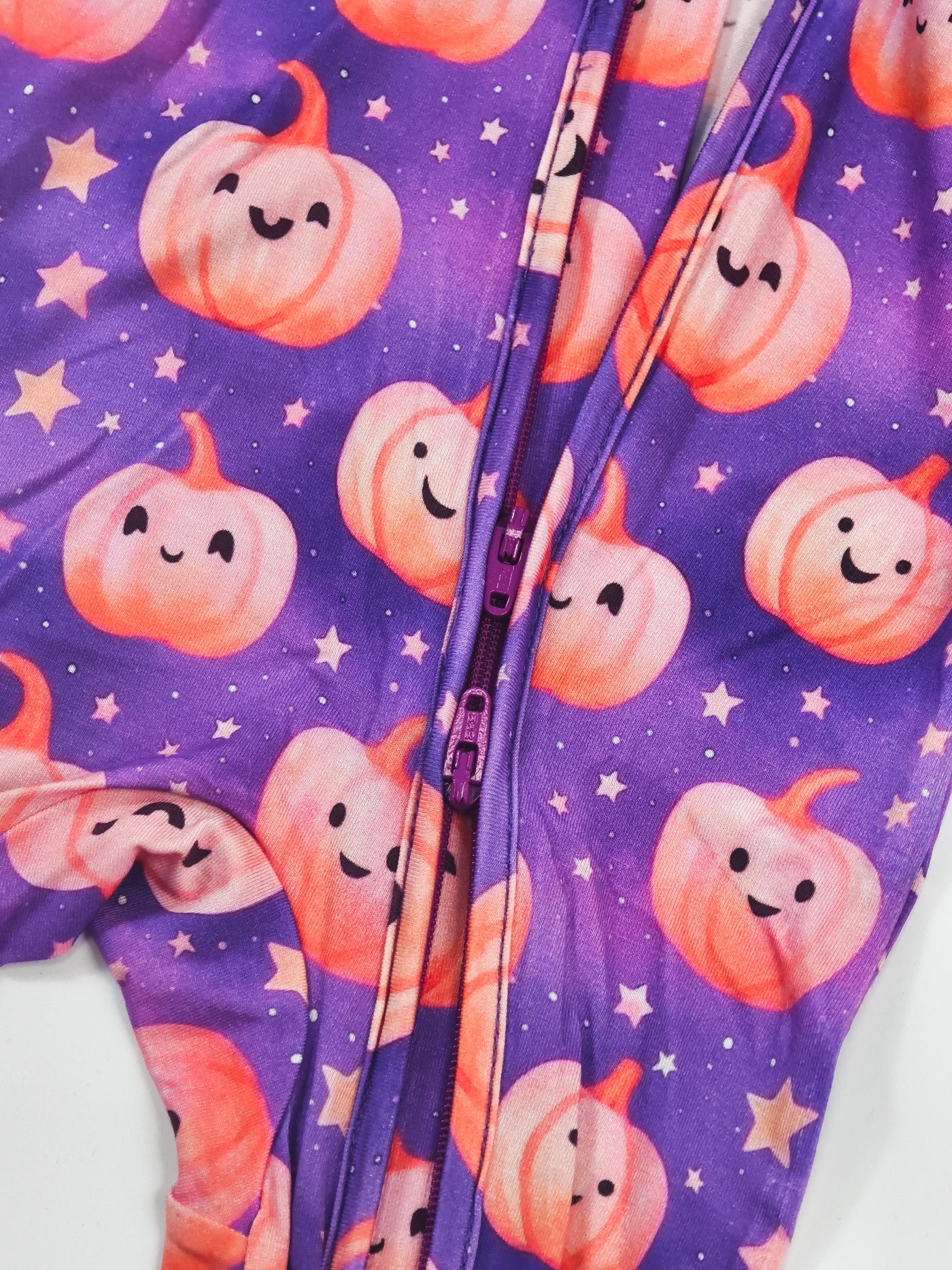 Pumpkin Stardust Bamboo Zipper Sleeper