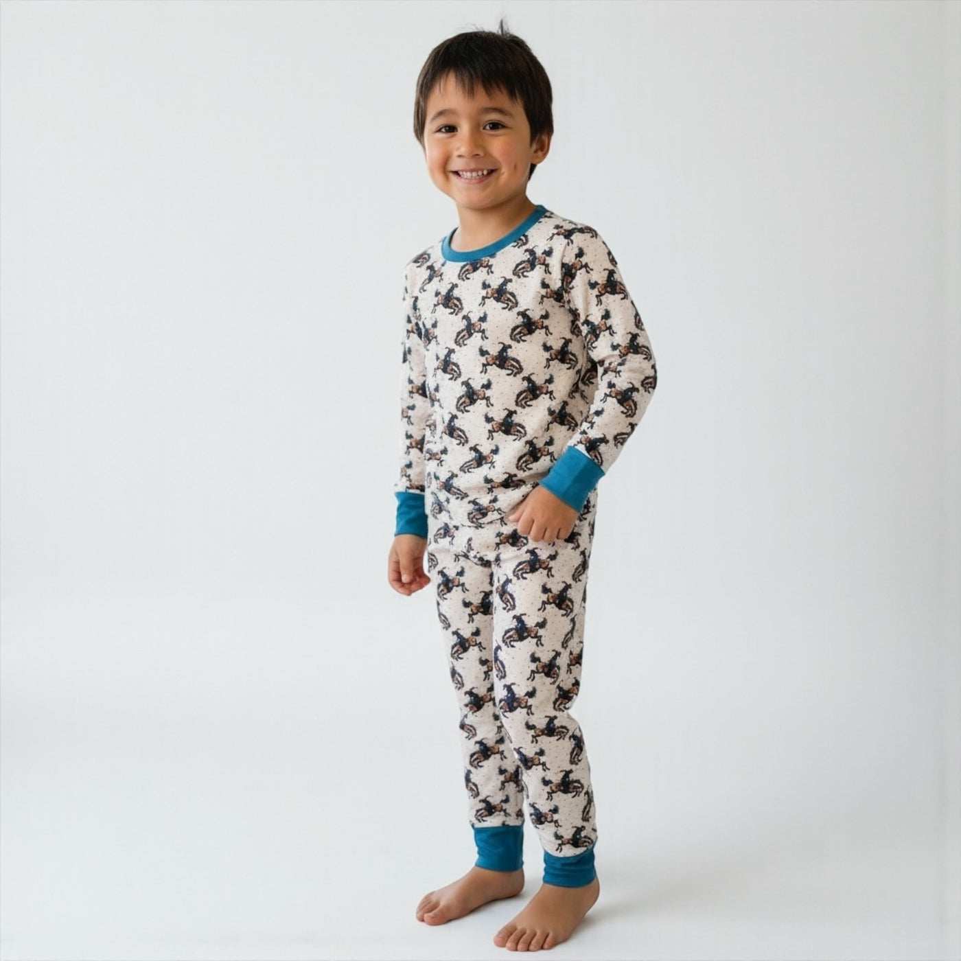 Rodeo Long Sleeve Two-Piece PJ's