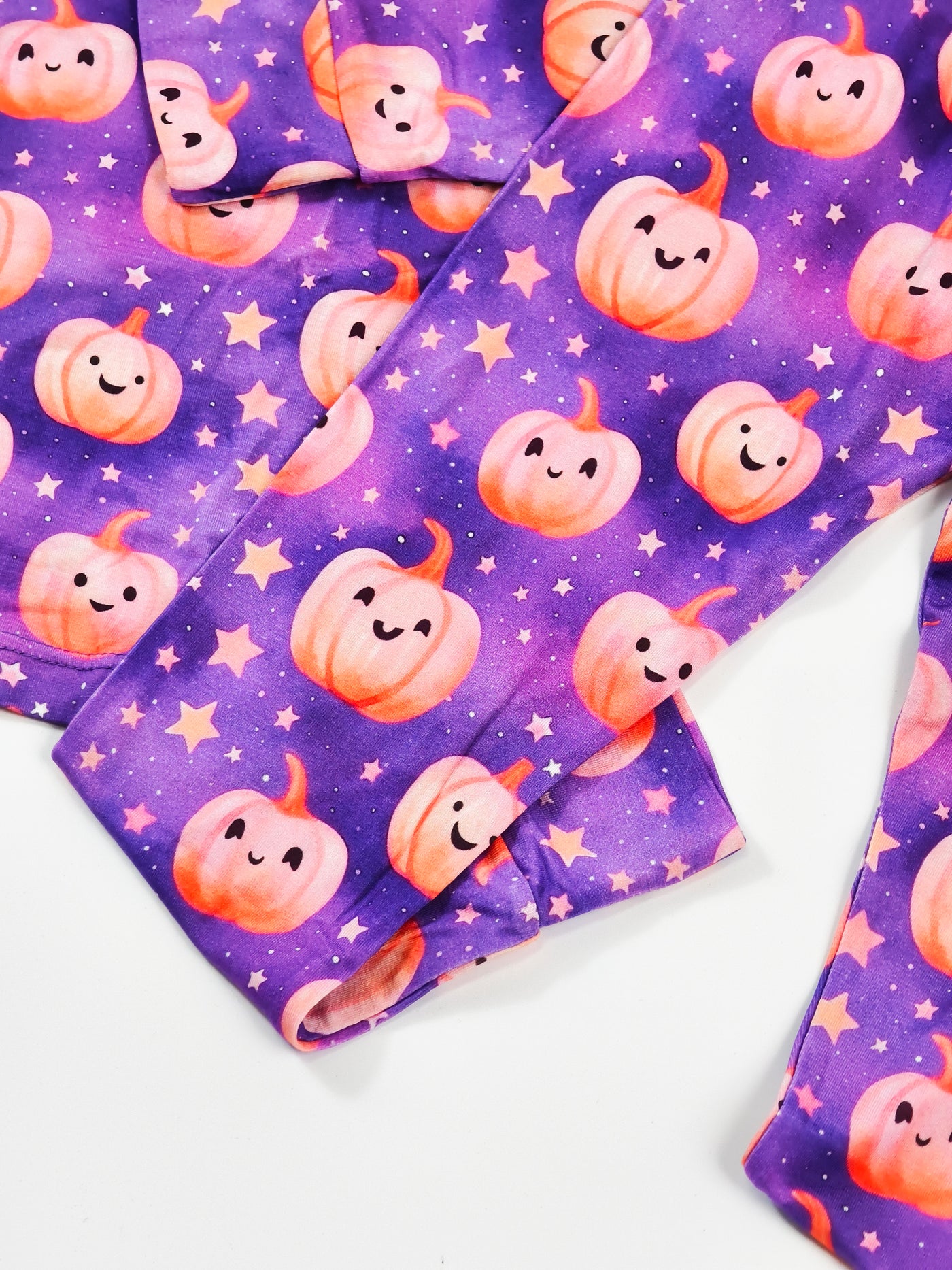 Pumpkin Stardust Long Sleeve Two-Piece PJ's