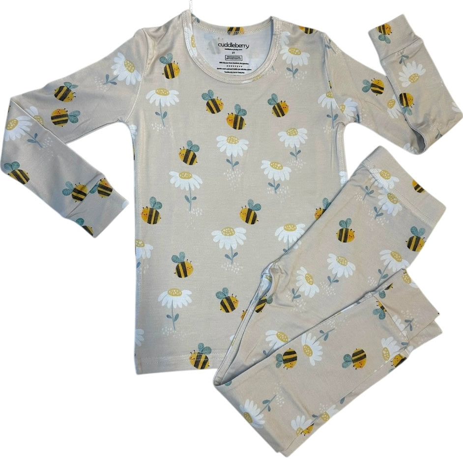 Sweet Bees- Two-Piece Pajamas