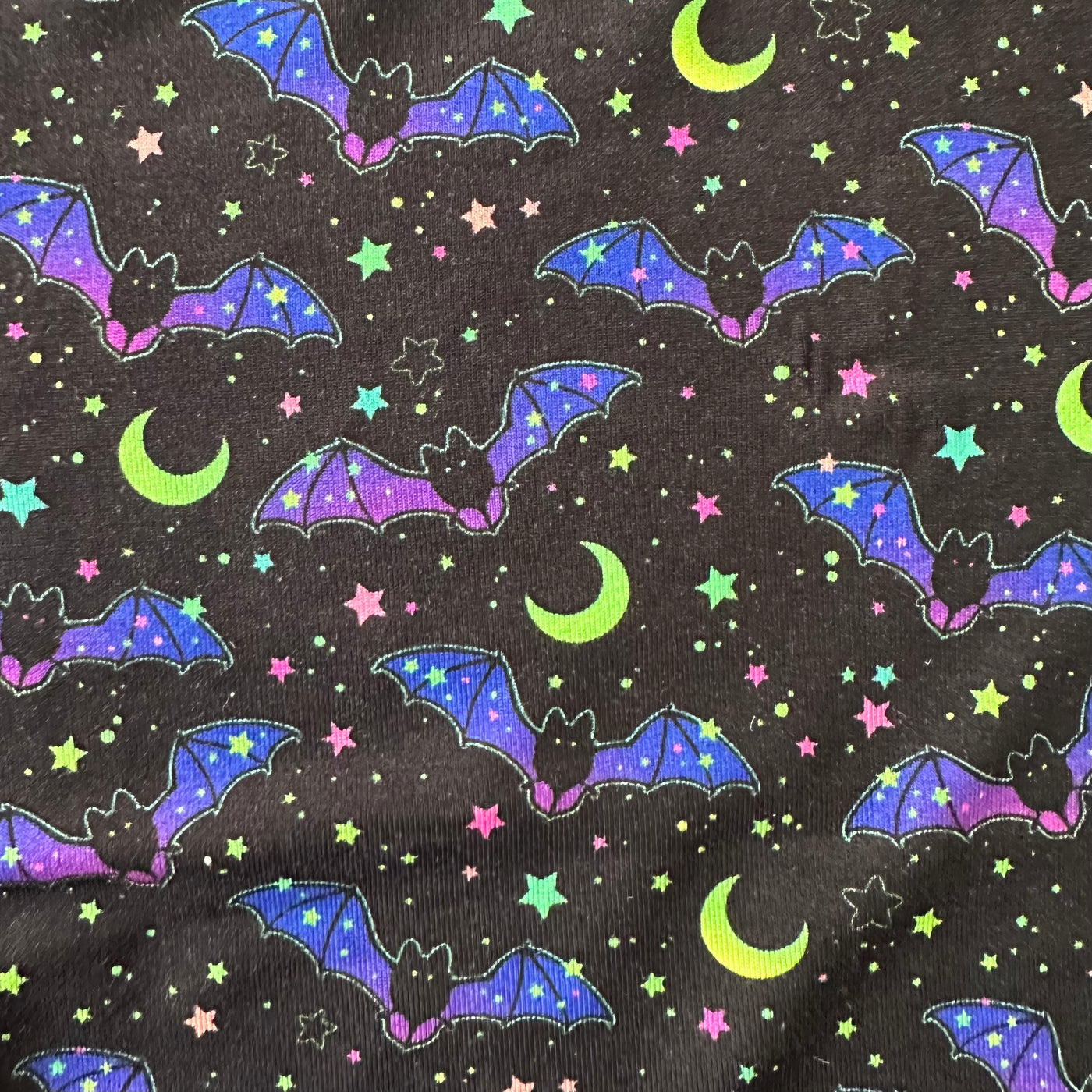 Cosmic Bats Long Sleeve Two-Piece PJ's