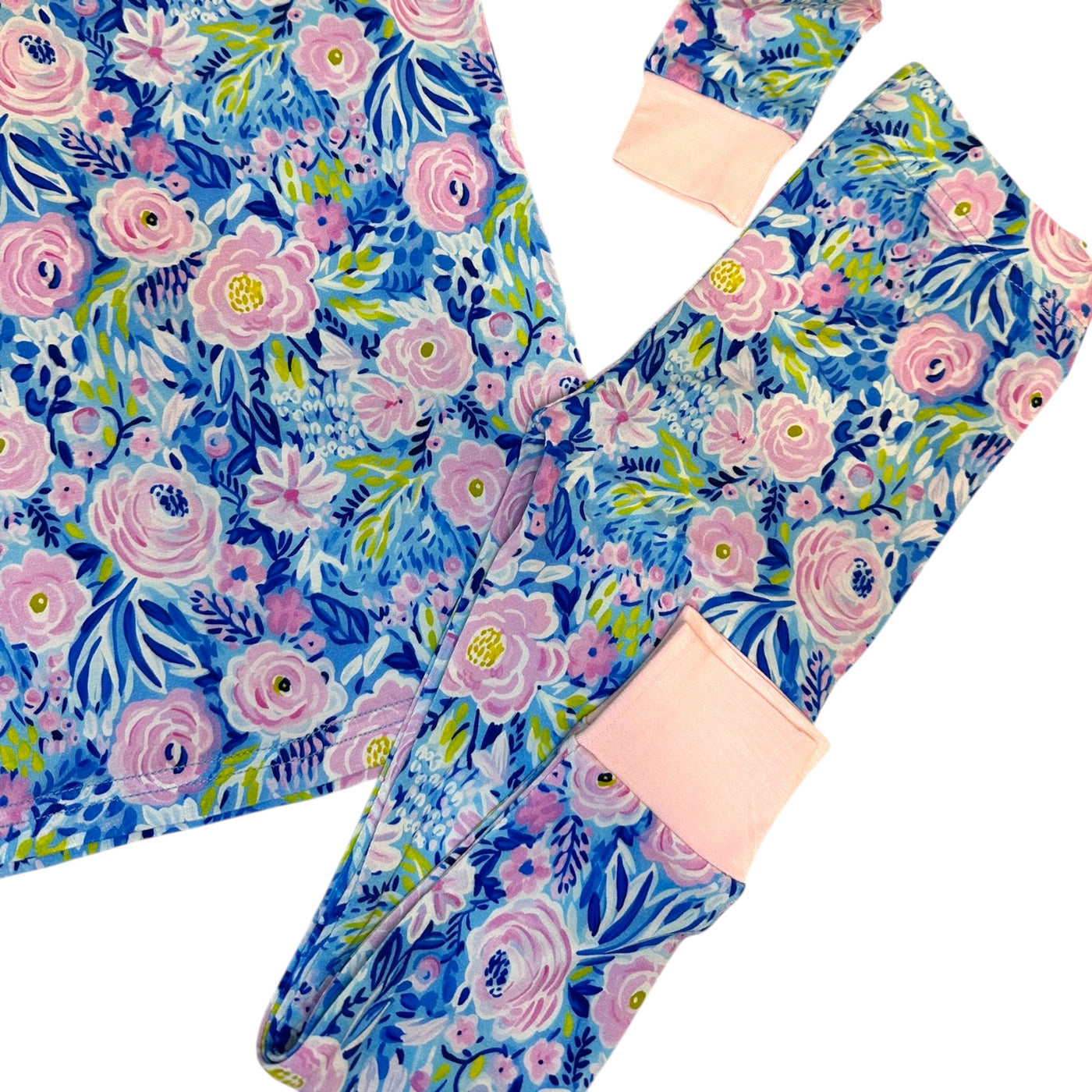 Painted Peonies- Two-Piece Pajamas