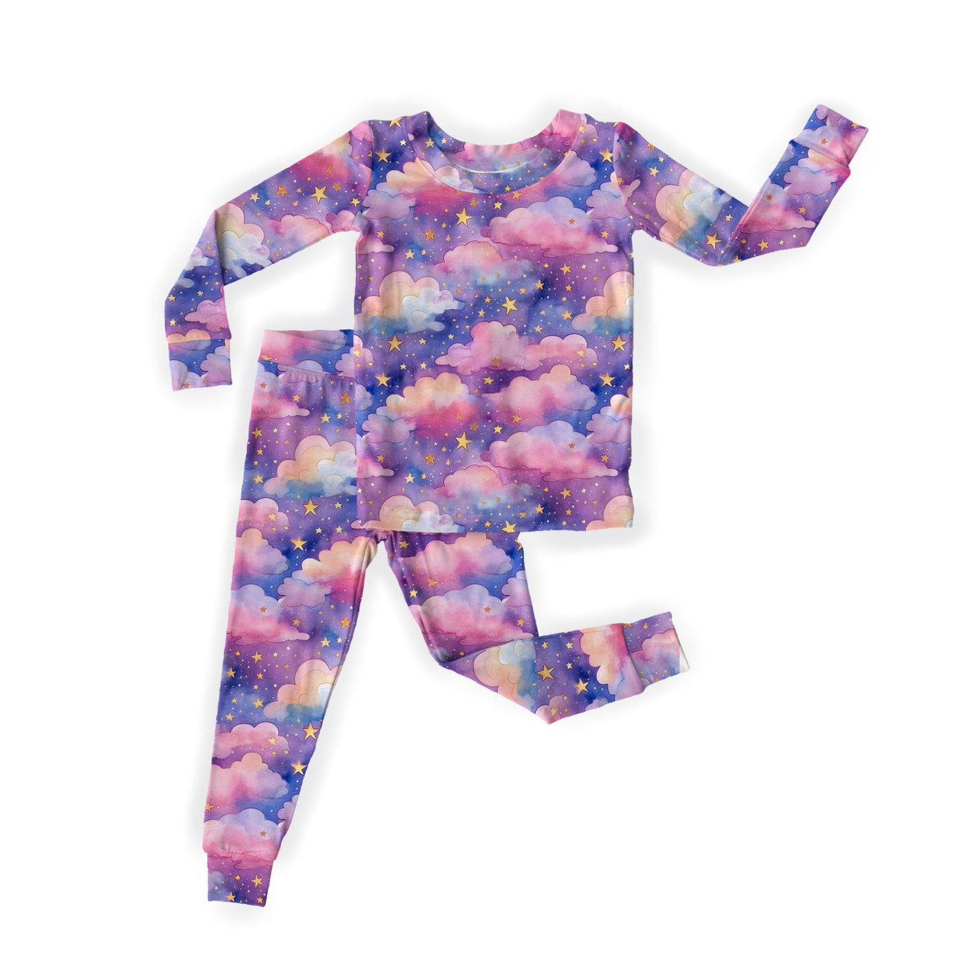 Cotton Candy Clouds- Two-Piece Pajamas ** SHIPS MID DECEMBER**