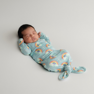 For This Child I Have Prayed Bamboo Knotted Gown