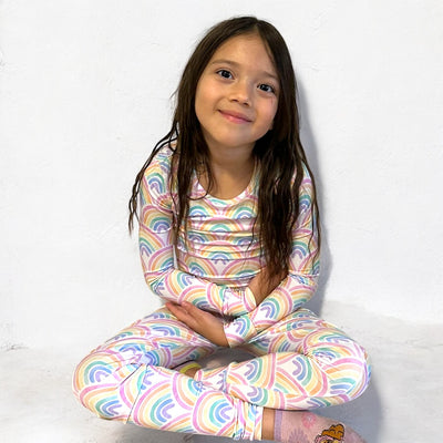 Rainbow- Two-Piece Pajamas