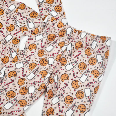Milk & Cookies Long Sleeve Two-Piece PJ's