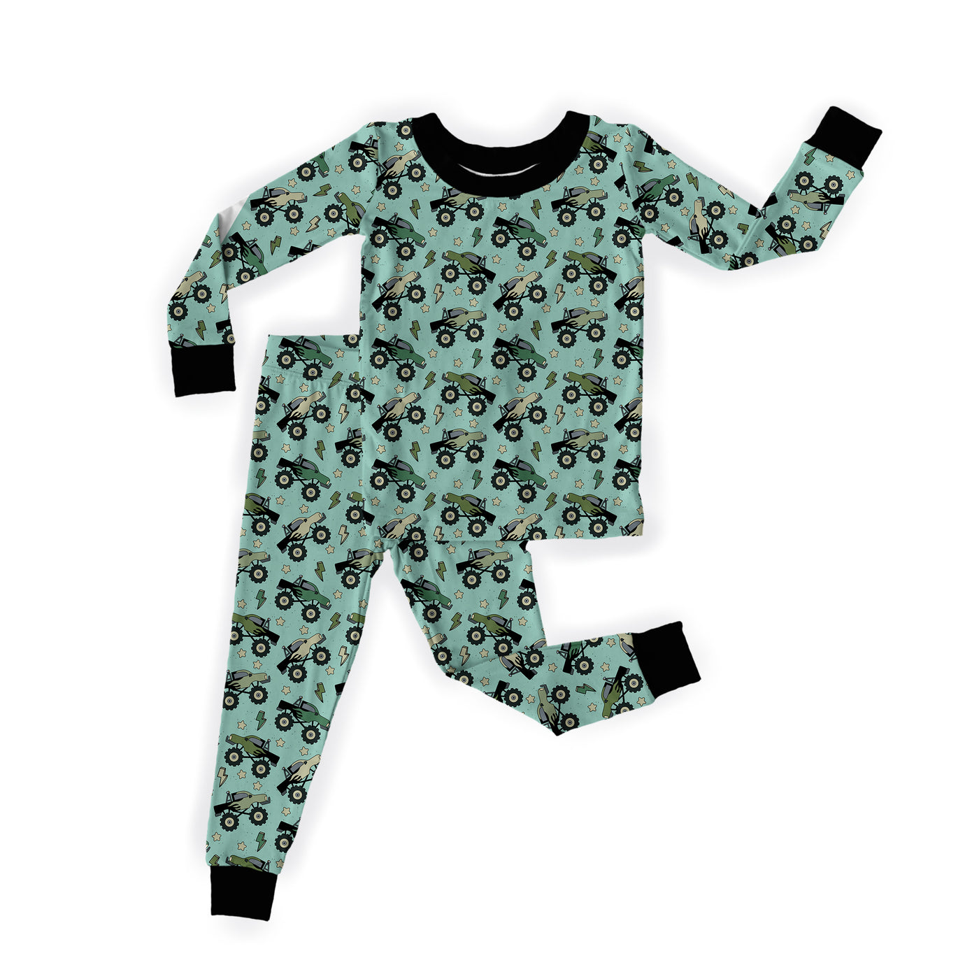 Monster Truck- Two-Piece Pajamas ** SHIPS MID DECEMBER**